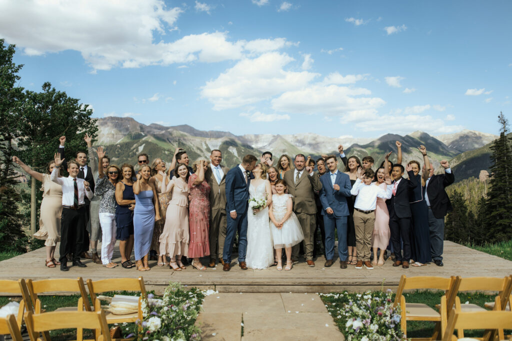 San Sophia Overlook wedding ceremony